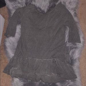 Short sleeve grey shirt from Macy’s